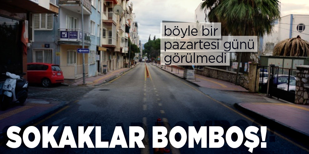 Şehirde böyle bir pazartesi günü görülmedi