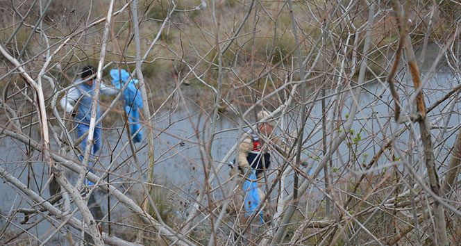 Boş arazide insan iskeleti bulundu!