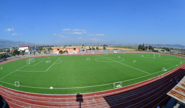 SENTETİK ÇİM SAHA HİZMETE AÇILDI