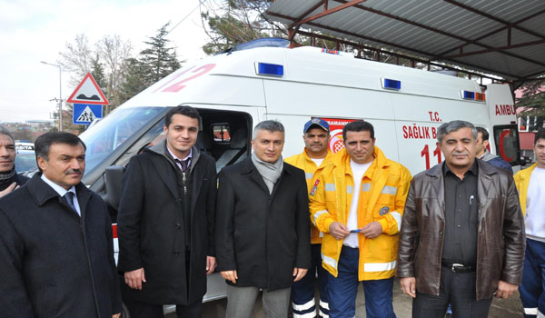 112 ACİL SAĞLIK İSTASYONUNA YENİ AMBULANS