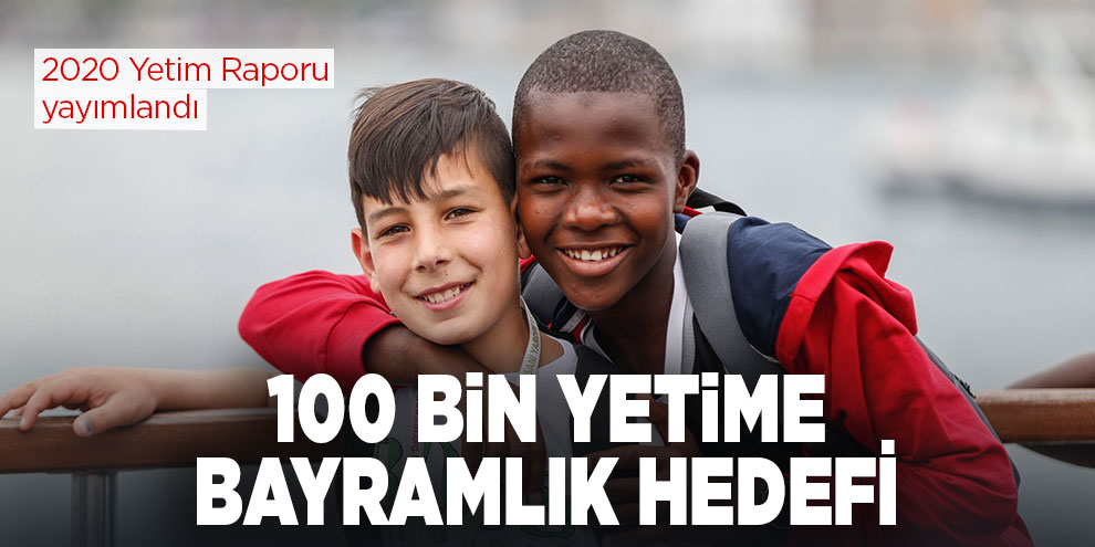 İHH İnsani Yardım Vakfı’ndan 100 bin yetime bayramlık hedefi
