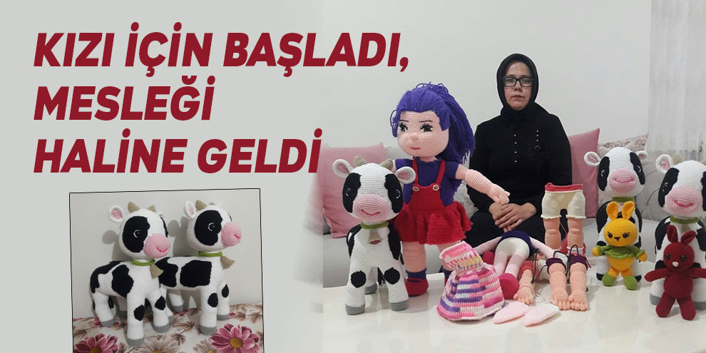 Kızı için başladı, mesleği haline geldi
