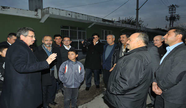 GENÇ OSMAN MAHALLESİNDE SEVİNÇLİ KARŞILAMA