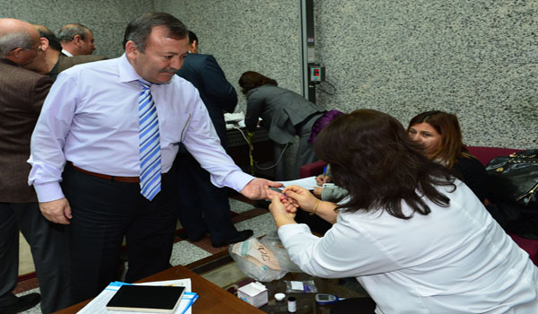 MECLİS ÜYELERİNE OBEZİTE TARAMASI