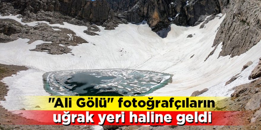 "Ali Gölü" fotoğrafçıların uğrak yeri haline geldi