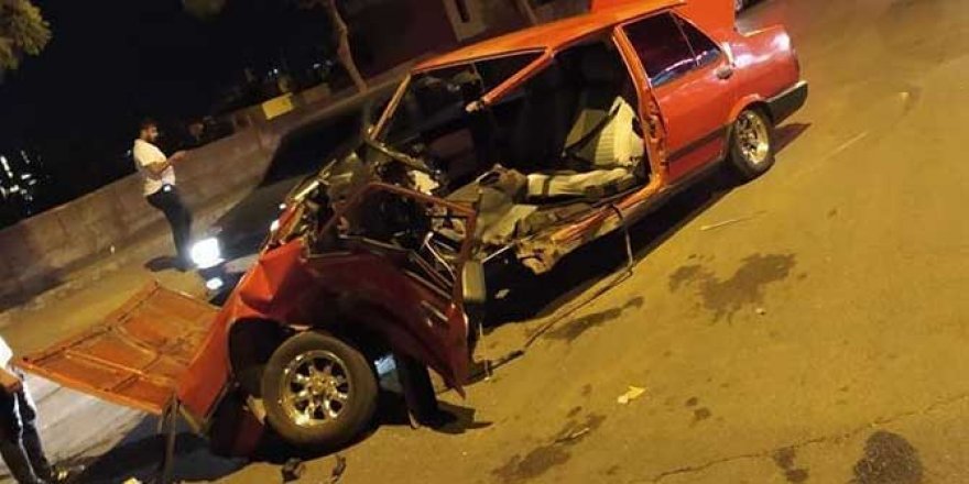 Kahramanmaraş Çamlık Çevre Yolunda Trafik Kazası!