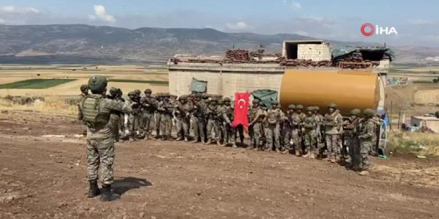 Suriye’de görevli askerlerden şehit babalarına özel mesaj