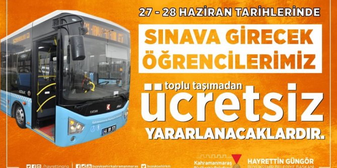 Okullar YKS'ye hazır! Sınav günleri toplu taşıma öğrencilere ücretsiz