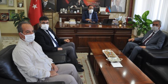 Rektör Can, Afşin İlçe Protokolü ile Bir Araya Geldi