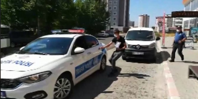 Kahramanmaraş'ta polis ekipleri 35 öğrenciyi sınava yetiştirdi