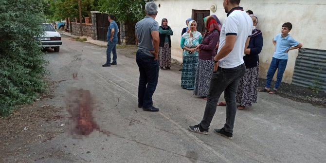 Afşin'de cinnet getiren öğretmen 40 yıllık komşularına satırla saldırdı