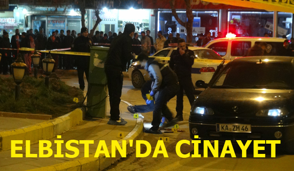 ELBİSTAN'DA CİNAYET