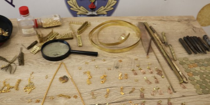 Kahramanmaraş'ta sahte altın şebekesine darbe!