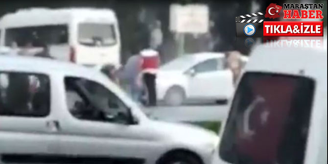 Kahramanmaraş'ta seyir halindeki araç alev aldı!