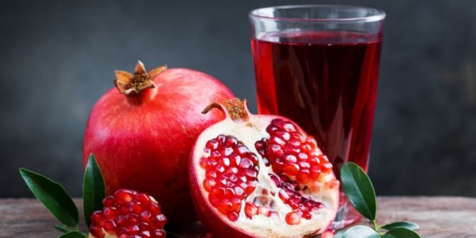 Sağlığımız için en güçlü antioksidan nar suyu!