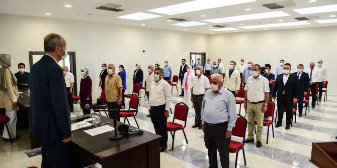 Kamu Külliyesi’nde ilk Meclis yapıldı