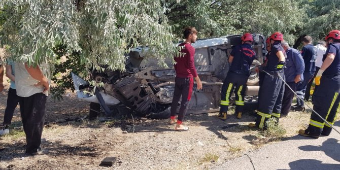 Kahramanmaraş'ta canlı yayına girdikten saniyeler sonra feci kaza