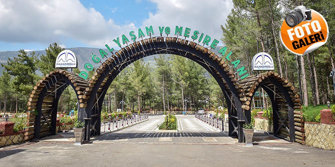 Sıcaktan bunalan, Dulkadiroğlu Mesire Alanı'na koştu