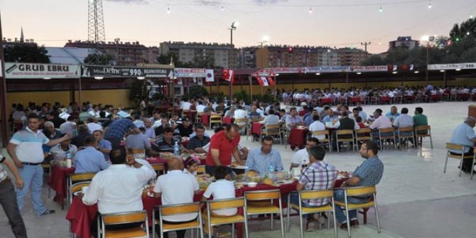 Madenciler İftarda Buluştu