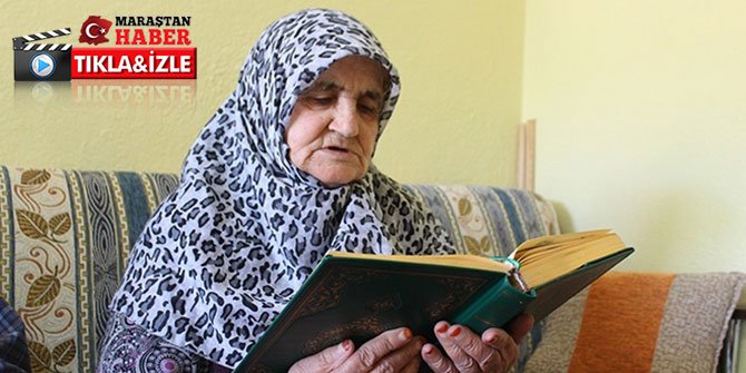 81 yaşında yaklaşık 4 ayda Kur'an-ı Kerim okumayı öğrendi