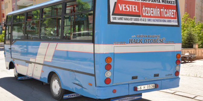 Otomobille Özel Halk Otobüsü Çarpıştı: 1 Yaralı