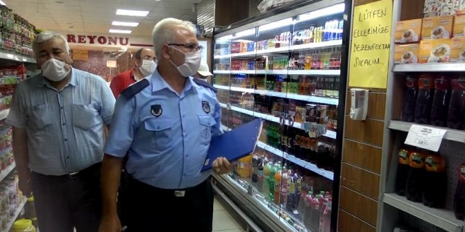 Onikişubat Belediyesi Zabıta Ekipleri Marketleri Denetledi