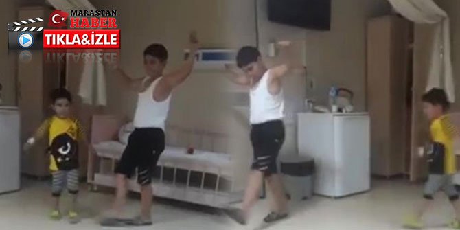 Koronavirüsü yenen iki kardeşten zeybekli kutlama