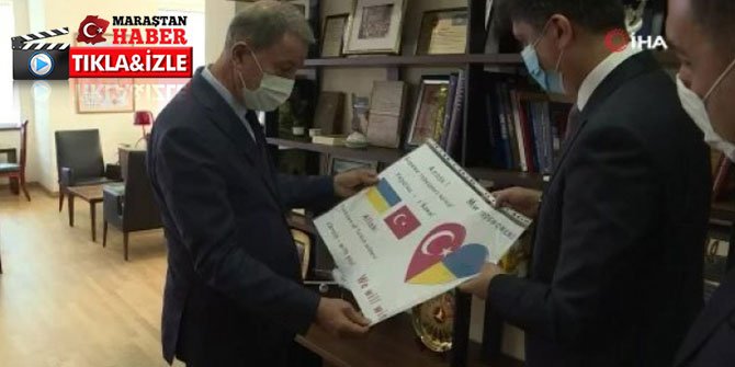 Bakan Hulisi Akar’ı Kiev’de duygulandıran ‘not’