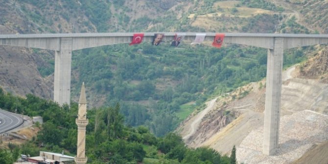 50 yıllık hayal gerçek oldu, Türkiye'nin en yüksek köprüsü!
