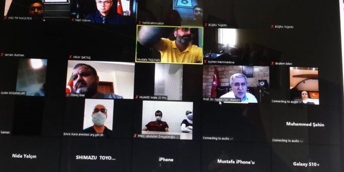 KSÜ’de Online İletişim Seminerleri Verildi