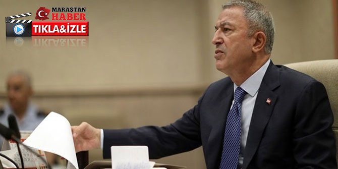 Bakan Akar: “62 terörist etkisiz hale getirilmiştir”