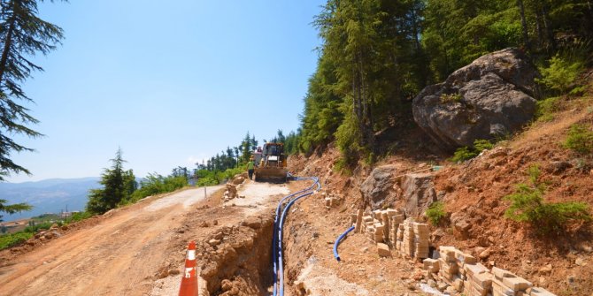 Yolyanı mahallesinde içme suyu problemleri gideriliyor