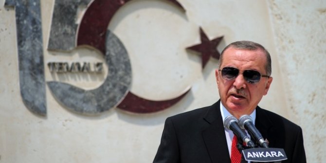 Cumhurbaşkanı Erdoğan'ın 15 Temmuz mesajı