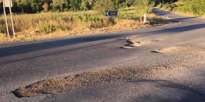 Ilıca Yolunun Hali İçler Acısı