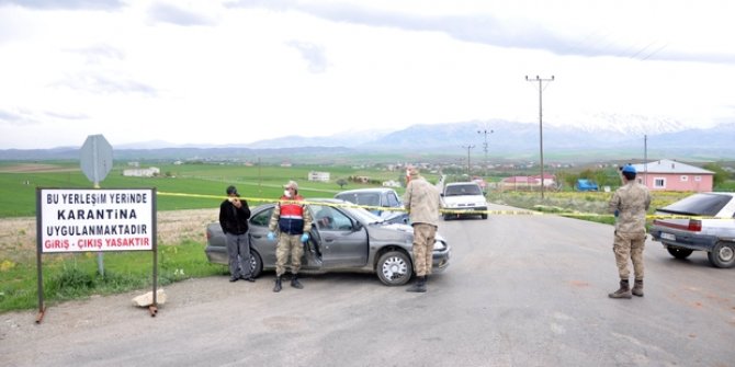 Kahramanmaraş’ta bir sokak karantinaya alındı