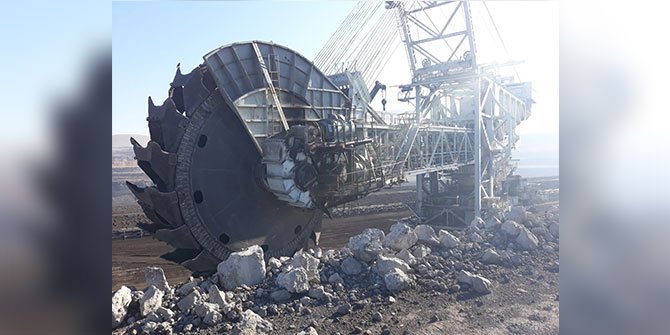 Kahramanmaraş'ta Linyit işletmesinde iş kazası