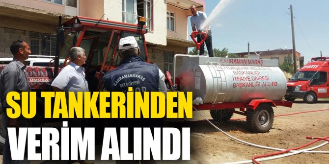 Su Tankerlerinden Verim Alındı