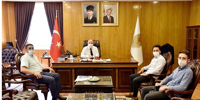 Erkır Medya’dan Vali Coşkun’a ziyaret