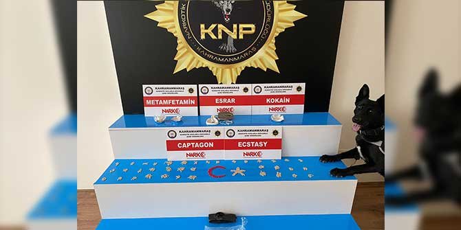 Kahramanmaraş'ta polisten zehir tacirlerine çifte operasyon