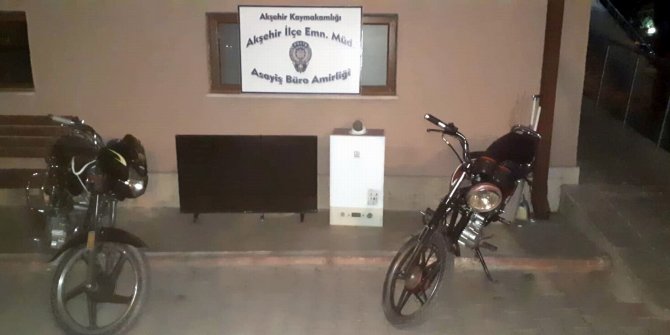 Kahramanmaraş'tan çalınan motor Konya'da bulundu