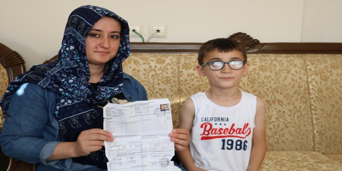 Kahramanmaraş'taki küçük Ali Eren'in görmesi 60 bin liraya bağlı