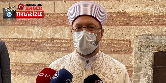 Diyanet İşleri Başkanı Erbaş'tan kılıçlı hutbe açıklaması