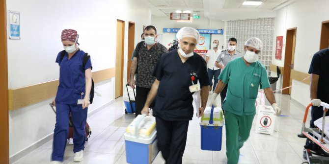 Kahramanmaraşlı kadının organları 3 hastaya umut oldu