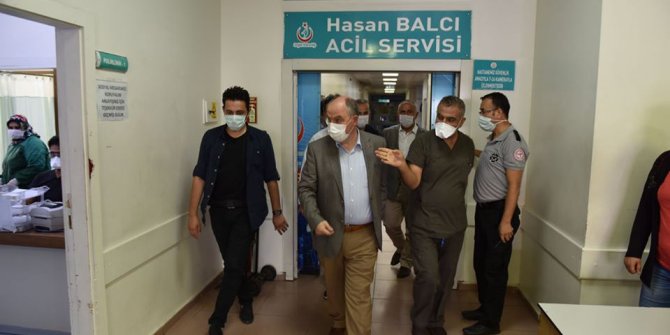 Vali Coşkun’dan Sağlık Personeline Moral Ziyareti