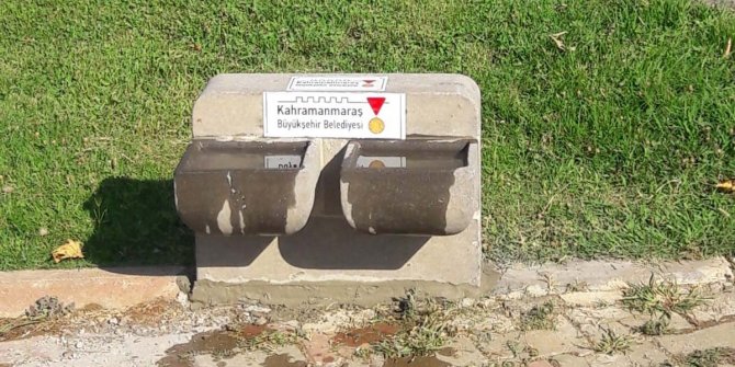 Kahramanmaraş'ta sıcak havalarda sokak hayvanları unutulmadı