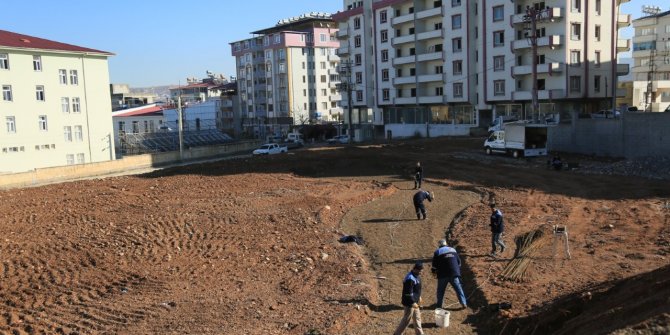 KMBB park yapımına devam ediyor