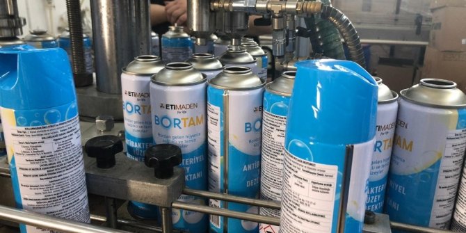 Yerli ve milli el dezenfektanında seri üretime başlandı