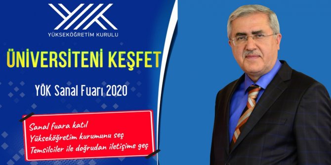 KSÜ, Üniversiteni Keşfet YÖK Sanal Fuarı 2020'de Stant Açtı