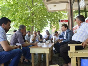 ERKOÇ MAHRUKATÇILAR CADDESİ’Nİ ZİYARET ETTİ