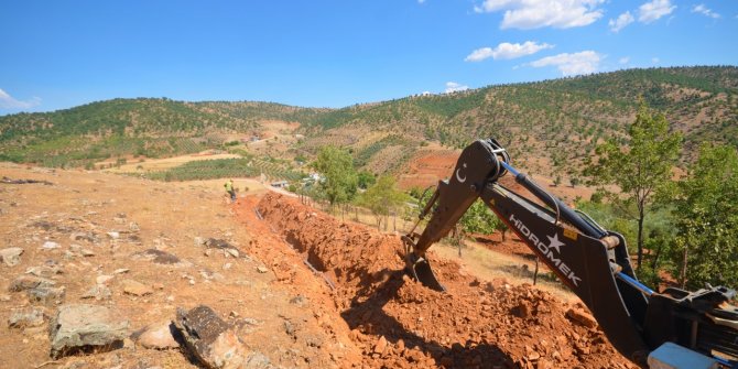 Hopurlu Mahallesinde içme suyu çalışmaları devam ediyor
